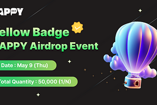 Yellow Badge CAPPY Airdrop Event