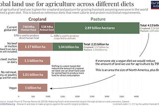 ¿Mueren más animales por la agricultura que por la explotación animal?