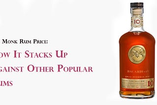 Old Monk Rum Price