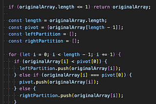 Quicksort