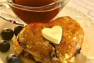 Blueberry Almond Pancakes — Pancake