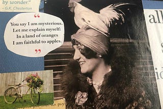 How to Calm Yourself with Collage