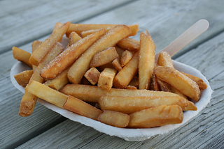 Is it okay to eat french fries every day?