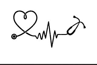 Heart Stethoscope SVG PNG ,Stethoscope Svg Essential Worker Svg,Doctor Svg,Nurse Svg Heart beat Svg Shirt,DXF Eps Jpg Hospital Circut vector