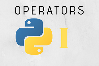 Working with operators in Python