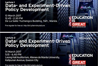 Data- and Experiment-Driven Policy Development