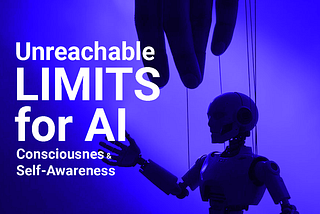 Conceptual illustration representing the themes of consciousness, intelligence, and AI. Shows a comparison between the human mind and artificial intelligence, symbolizing AI’s computational structure alongside the abstract complexity of human self-awareness and consciousness.