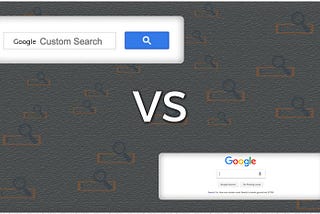 How Google Custom Search is different from Standard Google Search?