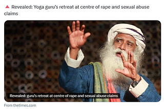 Exposing The Times: Debunking Their Propaganda Attack on Sadhguru and Indian Spirituality