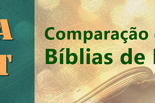 Comparação entre as Bíblias de Estudo NAA e NVT│ Texto #2: Recursos de Introduções