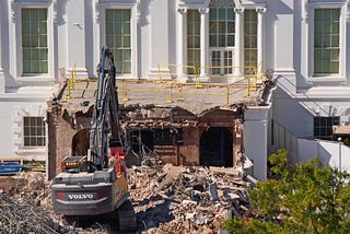 A WWII-era bunker lies directly under the site of Trump’s new ballroom — and it’s impossible to expand above without disturbing below.