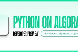 Breaking Barriers: How Python with Algorand Makes Blockchain Accessible for Students
