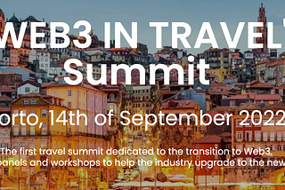 The “Web3 in Travel” Summit