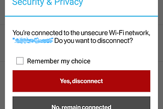 Verizon’s WiFi “security”