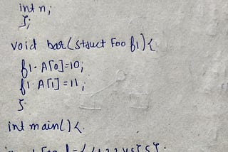 How to pass an array as call by value to a function?