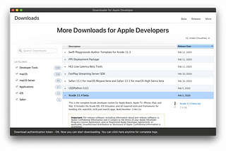 Download Xcode and other Developer Tools up to 16 times faster