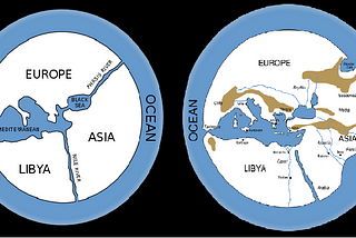 The Philosopher and the Father of Geography -Exploring the world maps of Anaximander and Hecataeus