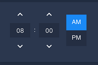 React native: Implement Time range picker