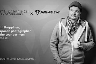 Antti Karppinen, 2021 European Professional photographer of the year partners with the Galactic…