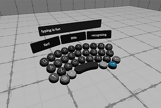 Keyboard Input for Virtual Reality