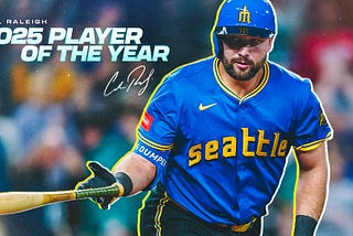Cal Raleigh Named MLBPA Players Choice Awards’ Player of the Year