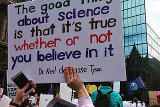 March For Humanity, Not For Science