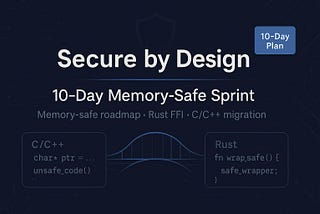 Secure by Design: 10-Day Proven Memory-Safe Sprint