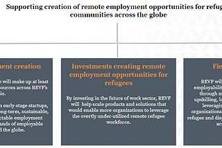 INVESTING IN THE FUTURE OF WORK FOR REMOTE REFUGEE WORKFORCE