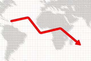 There is a financial crisis (image licensed to author)