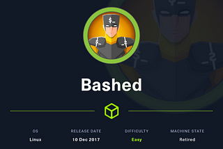 OSCP Preparation — Hack The Box #9 Bashed