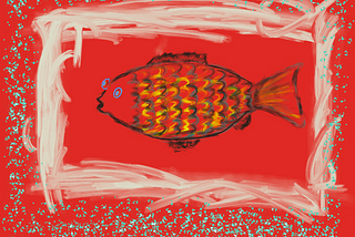 2021 NFT art from fish art collection