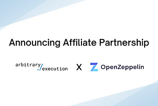 Announcing Partnership with OpenZeppelin