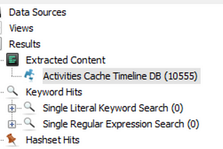 ActivitiesCache Autopsy Plugin
