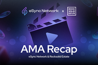 eSync Network AMA Recap: Discussing the ROC Token and Tokenized Real Estate Investment with…