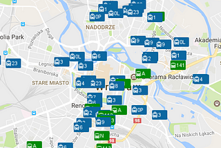 Approximating public transport route from cloud of GPS locations