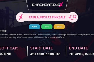 ChainGamingX: The Innovative Solution Empowering Esports Players Using Blockchain Technology