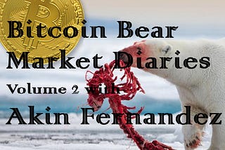 Bitcoin Bear Market Diaries Volume 2 with Akin Fernandez