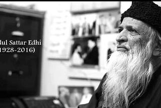 Raising funds for Edhi Foundation