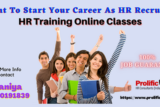 Importance and Career in HR Training Courses