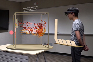 Mixed Reality Data Analytics Tool on HoloLens