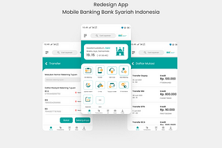 Redesign Apps : Mobile Banking Bank Syariah Indonesia