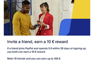 Paypal signup