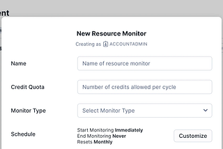 No More Surprises in Snowflake with Resource Monitors