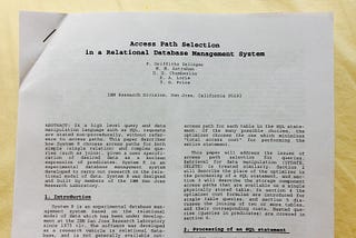 Access Path Selection in a Relational Database Management System