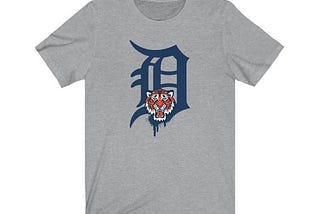 Tigers baseball t-shirt Detroit Tigers tee |PSTVE Brand