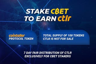 Stake CBET to Earn CTLR