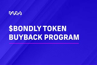 Announcing the $BONDLY Token Buyback Program for $APE Accelerator