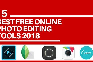 15 Best free online photo editing tools 2018