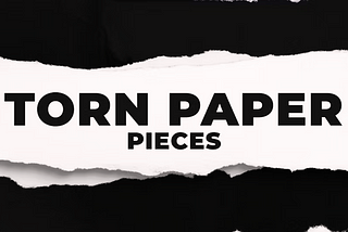 20 Torn Paper Pieces, Textures FT. Paper & Tear