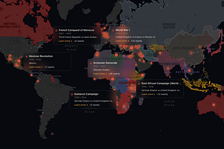 The Geography of Five Millennia of War